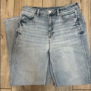 American Eagle mom straight high rise jeans